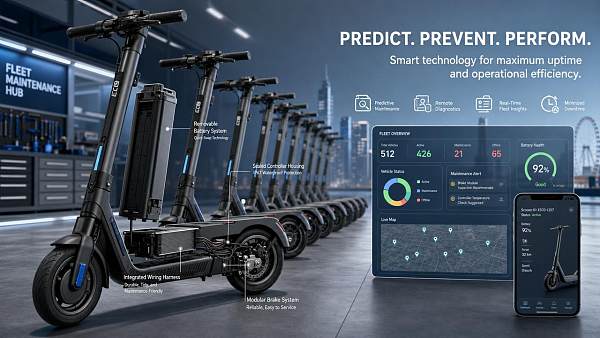 E-scooter Technology Upgrades That Cut Fleet Downtime