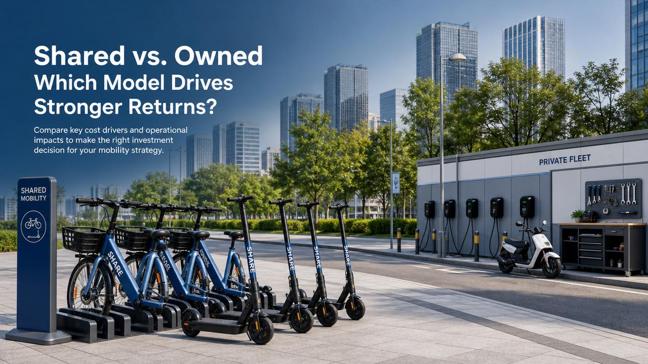 Urban Mobility Solutions: Cost Gaps Between Shared and Owned Models