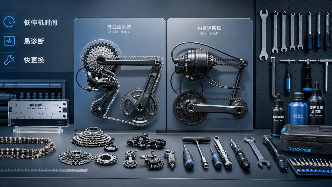 Bike Transmission Choices for Lower Service Downtime Bike Transmission Choices for Lower Service Downtime