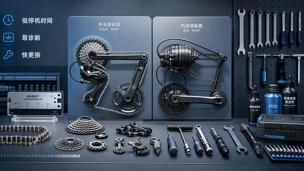 Bike Transmission Choices for Lower Service Downtime