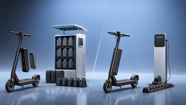E-Scooter Technology: Battery Swap vs Fixed Pack Costs