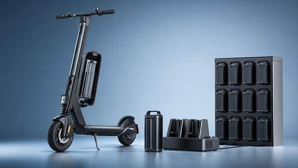 E-Scooter Technology Trends in Swappable Battery Systems