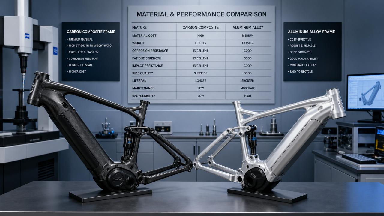 Aerospace-Grade Composites: Cost vs Lifespan in E-Bike Frames