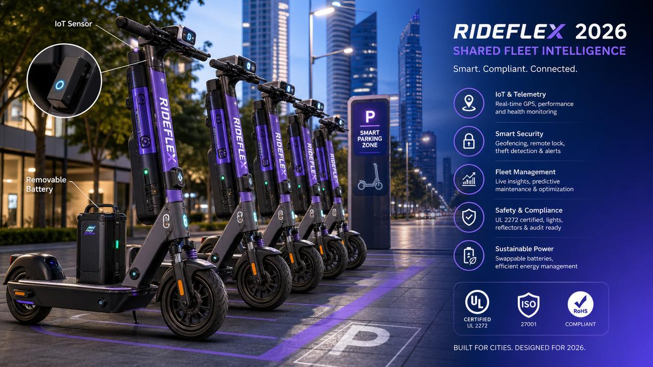 2026 e-Scooter Technology Trends Reshaping Shared Fleets