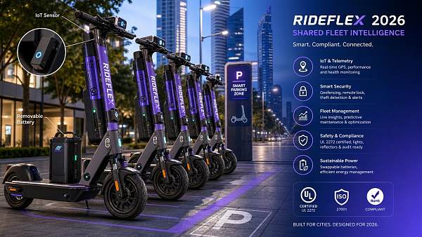 2026 e-Scooter Technology Trends Reshaping Shared Fleets