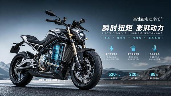 Electric Torque vs Range in High-performance E-motos