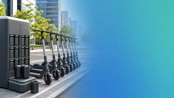 Battery Swapping for Shared Scooters: Cost and Uptime