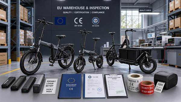 EU Rule Adds Dual Battery Certification for E-bikes
