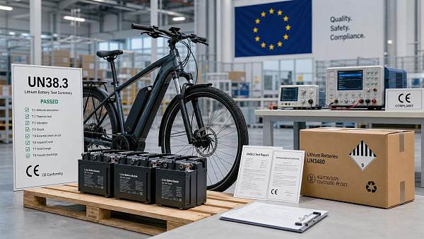 EU Requires Dual Battery Certification for E-Bikes
