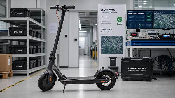 CPSC Tightens OTA Filing and Geofencing Audit for E-Scooters