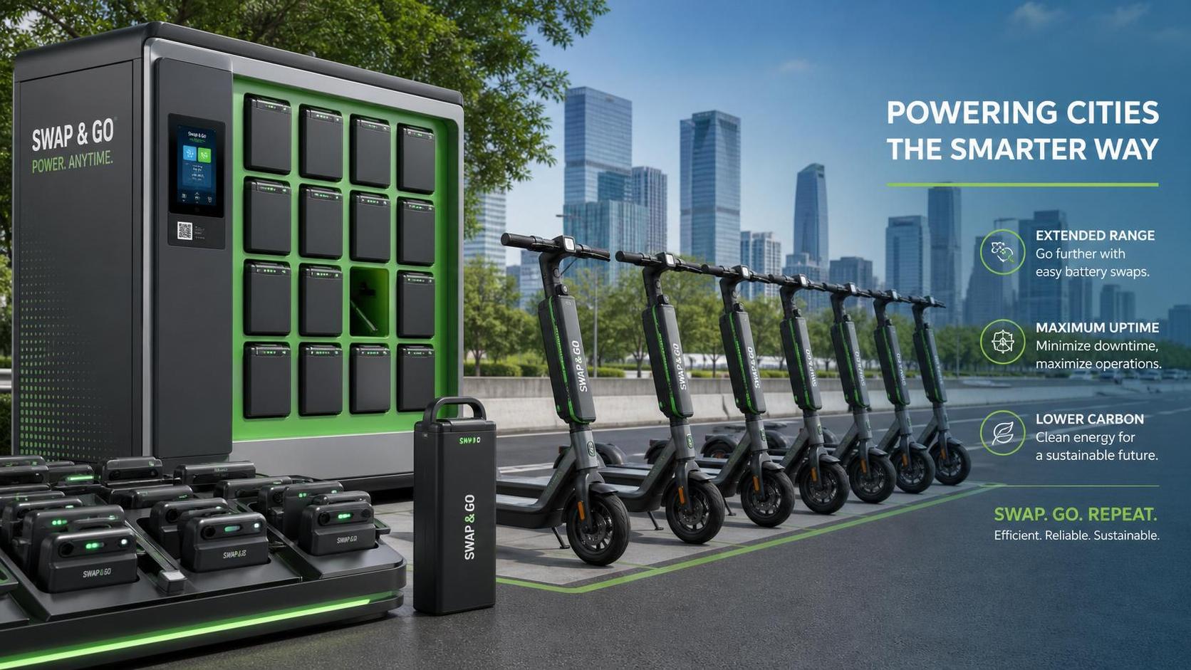 Swappable Battery Scooters: Cost, Uptime, and Charging Trade-offs