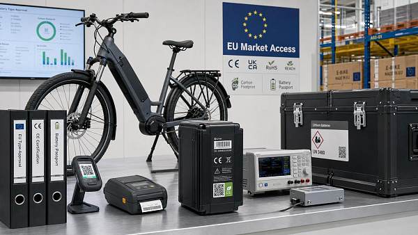 EU Battery Rule Takes Effect for E-bikes