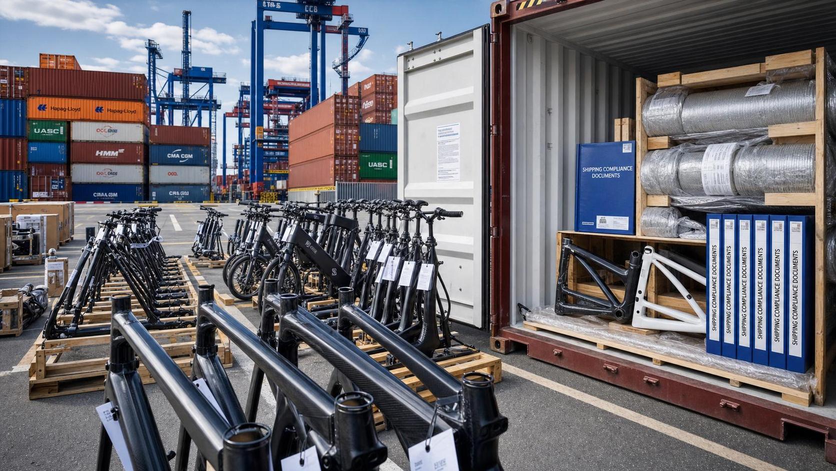 Hamburg Port Warns of Q3 Checks on Carbon Bike Frames