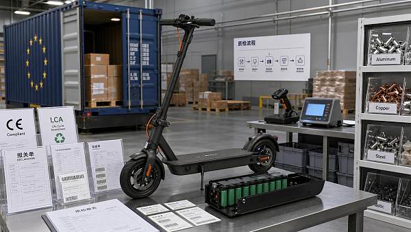 EU Battery Rule Adds LCA Filing for Swappable Scooters