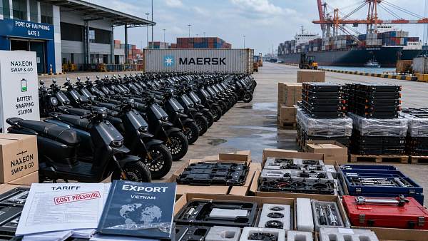 Vietnam Imposes 35% Anti-Dumping Duty on Swappable Battery Scooters
