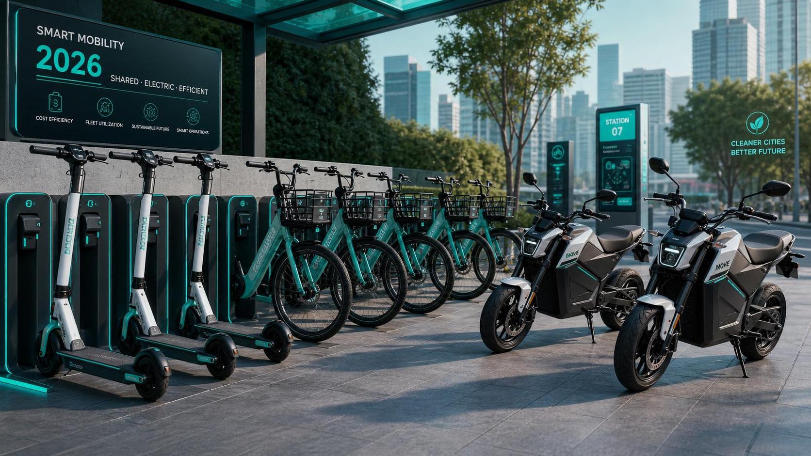 Shared Mobility in 2026: Cost Pressures, Fleet Utilization, and What Changes Next