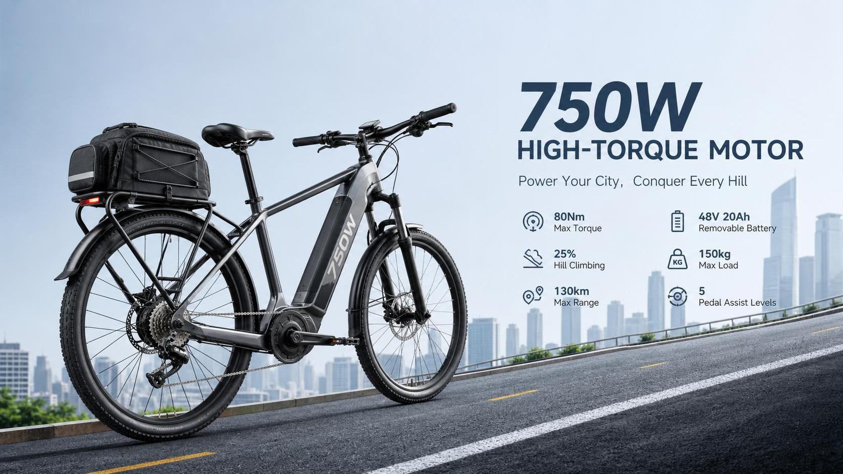 750W Electric Bikes: When More Power Stops Adding Daily Value