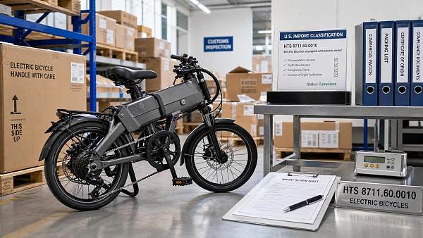 CBP Clarifies HTS Code for Foldable Commuter E-Bikes