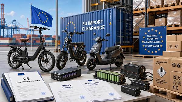 EU E-bike Battery Rule Takes Effect on July 20
