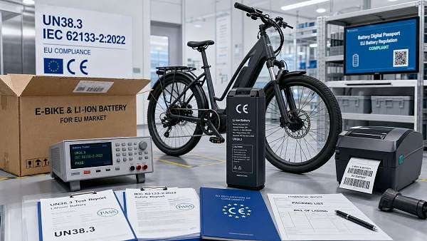 EU E-bike Battery Rule Takes Effect on July 20
