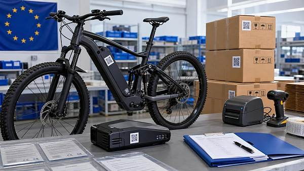 EU CE Rule Takes Effect for QR Traceability on e-MTBs
