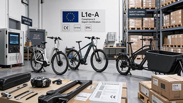 EU E-bike Rule Takes Effect for L1e-A Imports