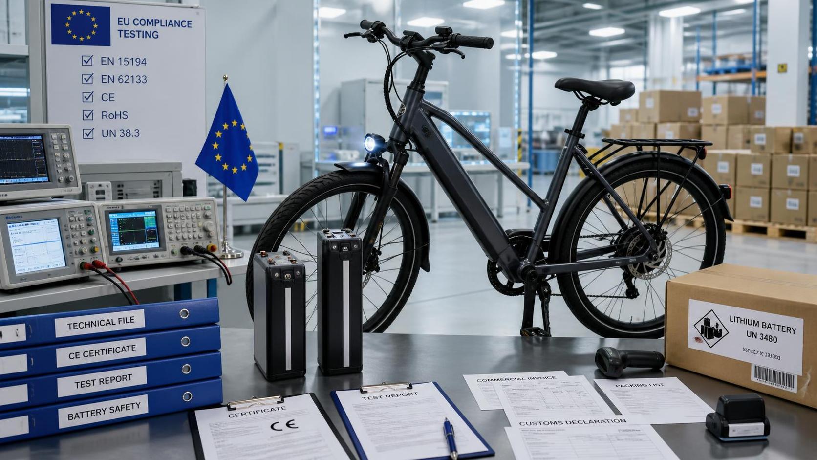 EU Enforces E-Bike Battery Carbon Footprint Rule