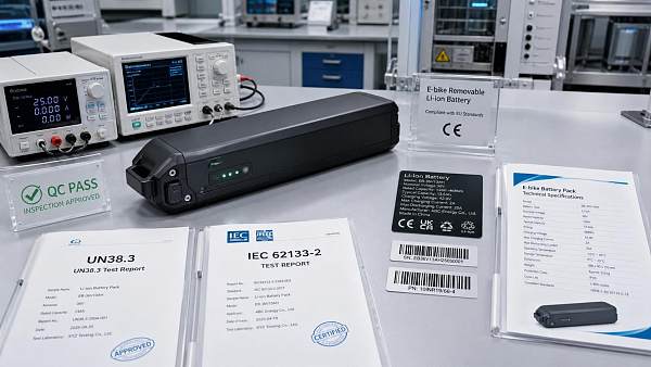 EU Opens E-Bike Battery Compliance Review, Mandates Dual UN38.3 and IEC 62133-2 Certification