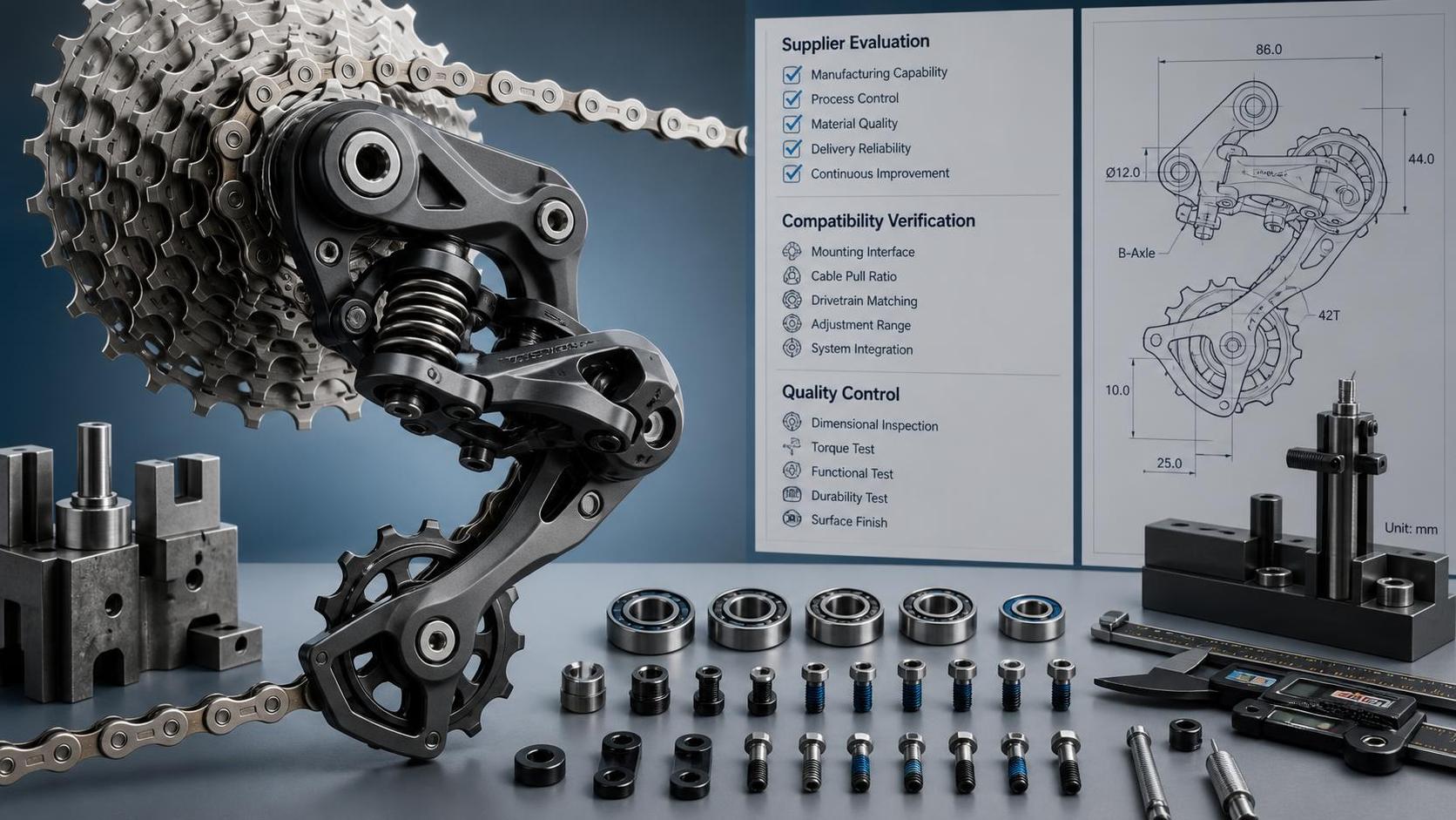 What to check before choosing a derailleur gears supplier
