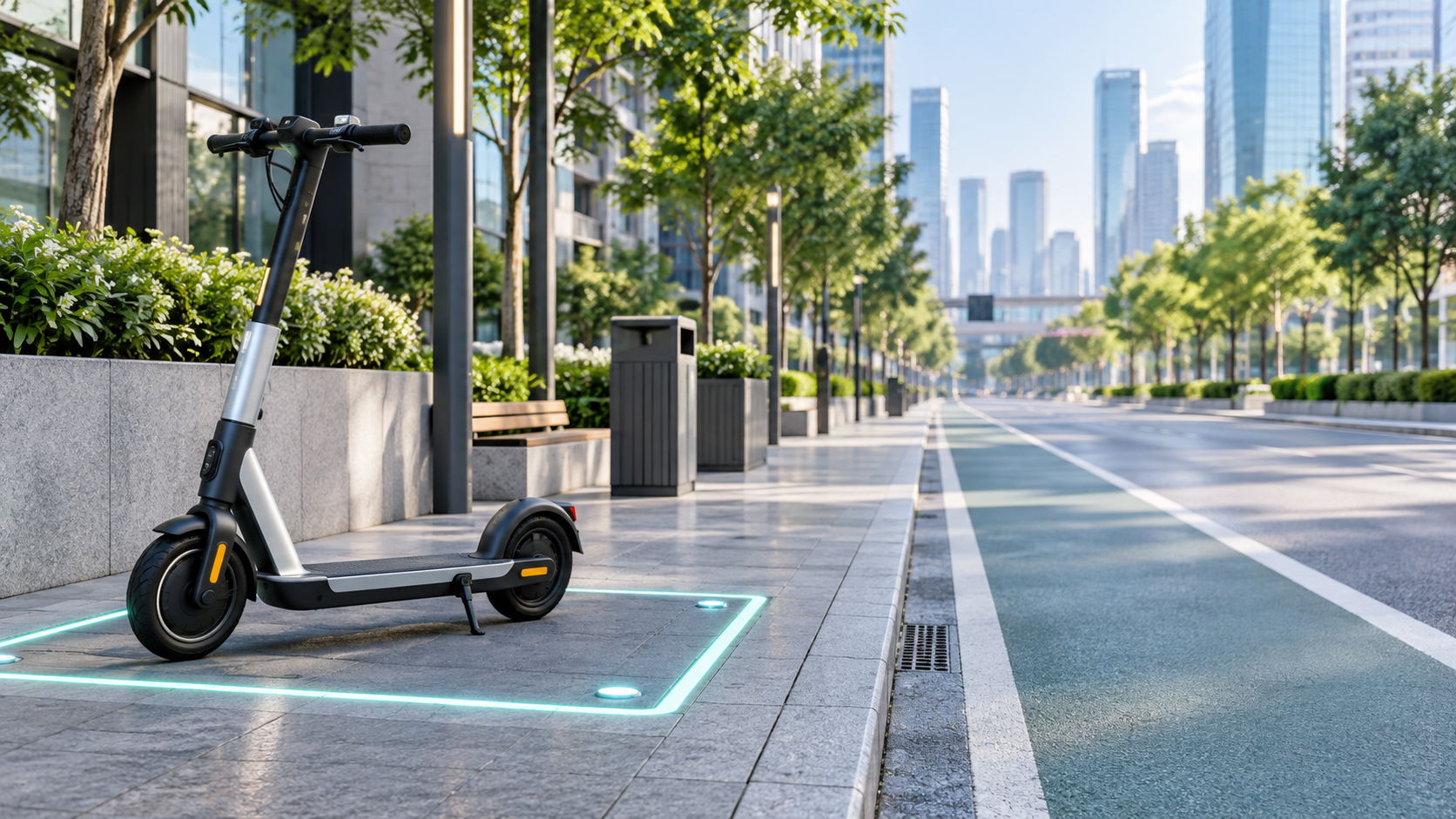 How geofencing for shared scooters can prevent out-of-zone parking