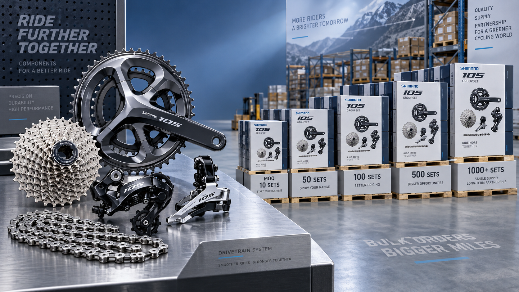How minimum order quantities affect wholesale bike groupset prices