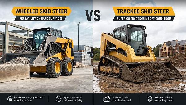 Skid Steer Loaders: Tracks or Wheels for Lower Operating Costs?