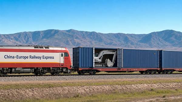 China-Europe Railway Express Surpasses 130,000 Trains; Heavy Machinery Transit Time Cut to 28 Days