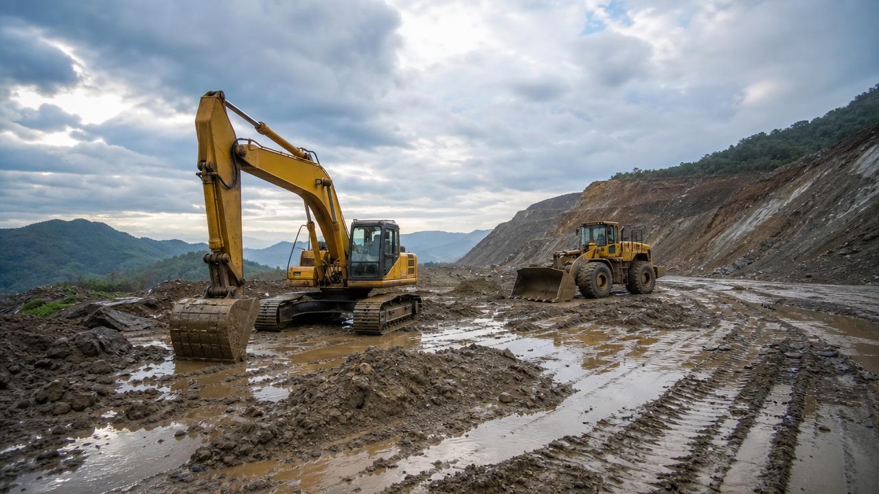 Off-Road Machinery Safety Risks on Wet Ground