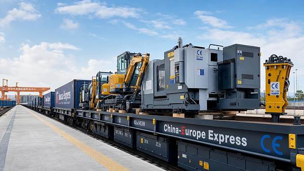 Shenzhen China-Europe Railway Express: Used Machinery Export Surges 119%