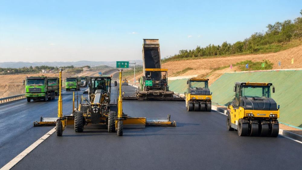 Road Construction Machinery: What Improves Paving Efficiency Road Construction Machinery: What Improves Paving Efficiency
