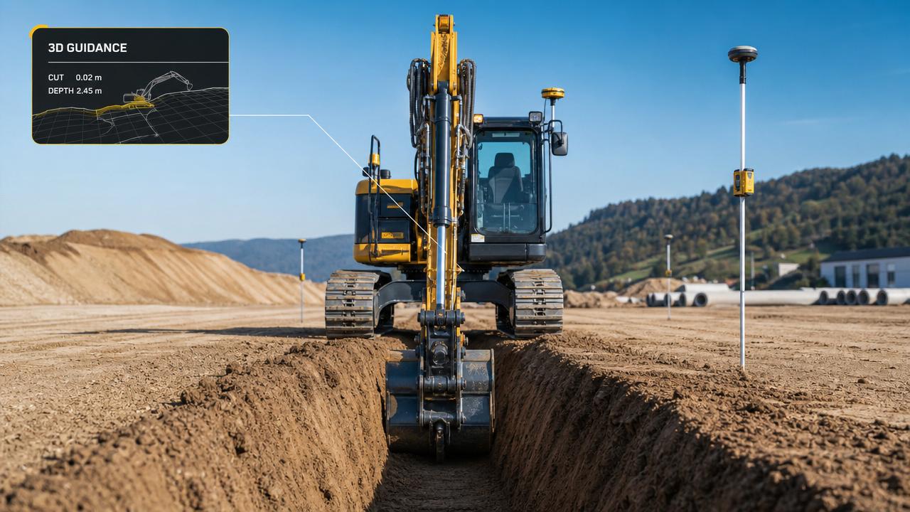 Excavator Technology: What Improves Digging Accuracy