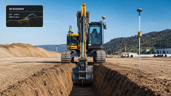 Excavator Technology: What Improves Digging Accuracy