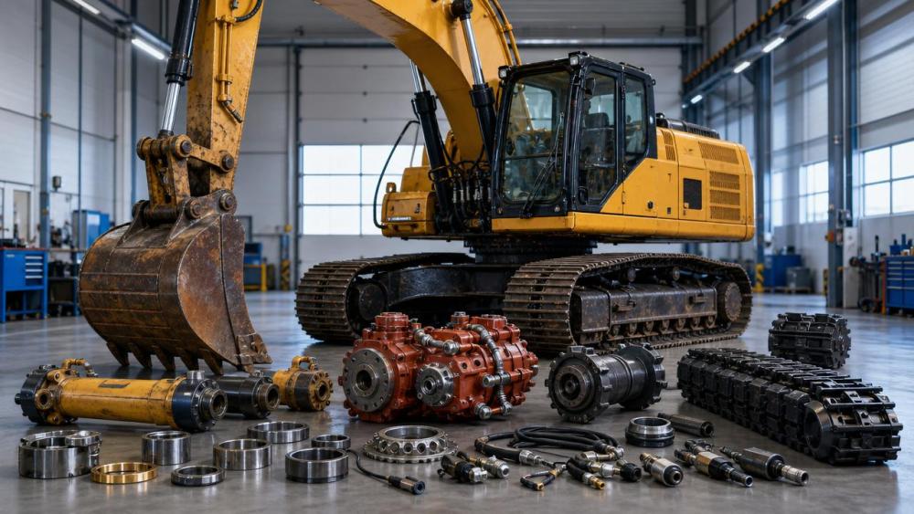 Construction Machinery Components: How to Spot Early Failure Signs