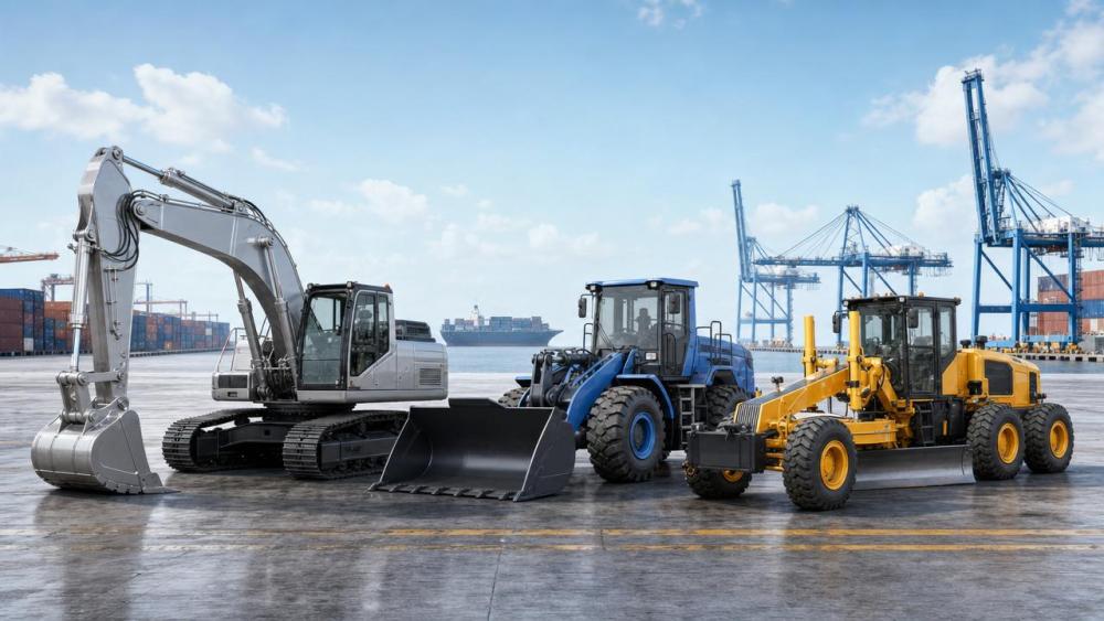China's Construction Machinery Exports Surge 24