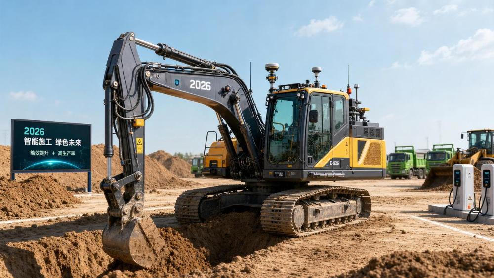 Excavator Technology Trends Reshaping Jobsite Productivity in 2026
