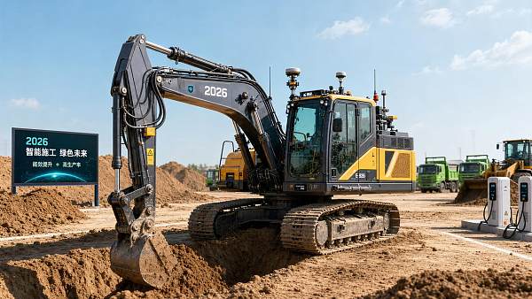 Excavator Technology Trends Reshaping Jobsite Productivity in 2026
