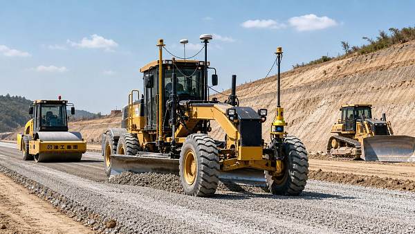 Road Construction Machinery for Better Grading Accuracy