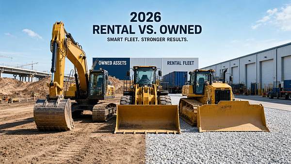 Heavy Equipment Rental Costs vs Ownership in 2026