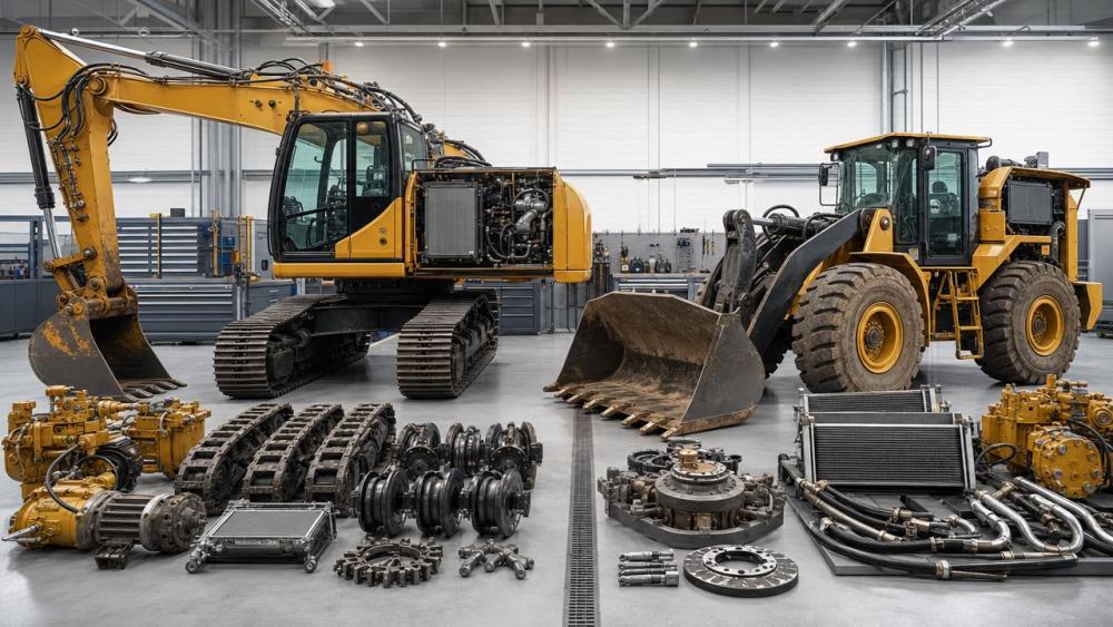 Heavy Machinery Parts Failures That Increase Downtime Risk