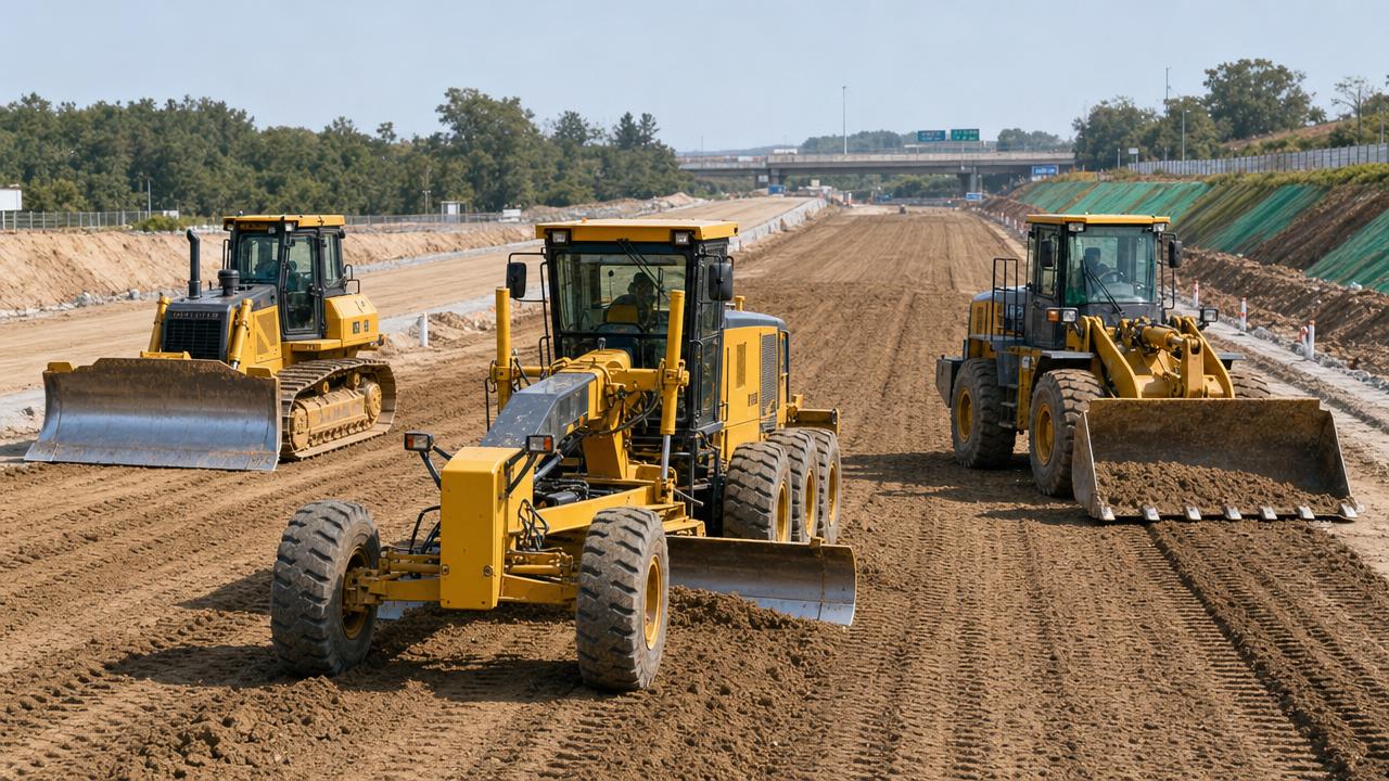 Road Construction Machinery Checklist for Faster, Safer Jobsite Output