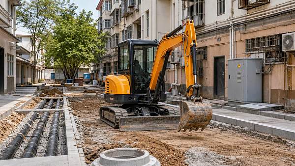 China’s Urban Renewal Fund Boosts Mini Excavator Demand