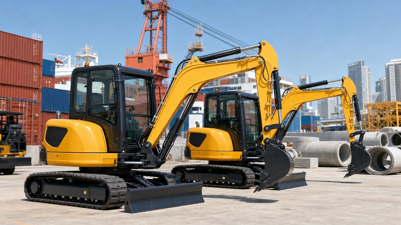 China Excavator Exports Hit $1.034bn in April 2026