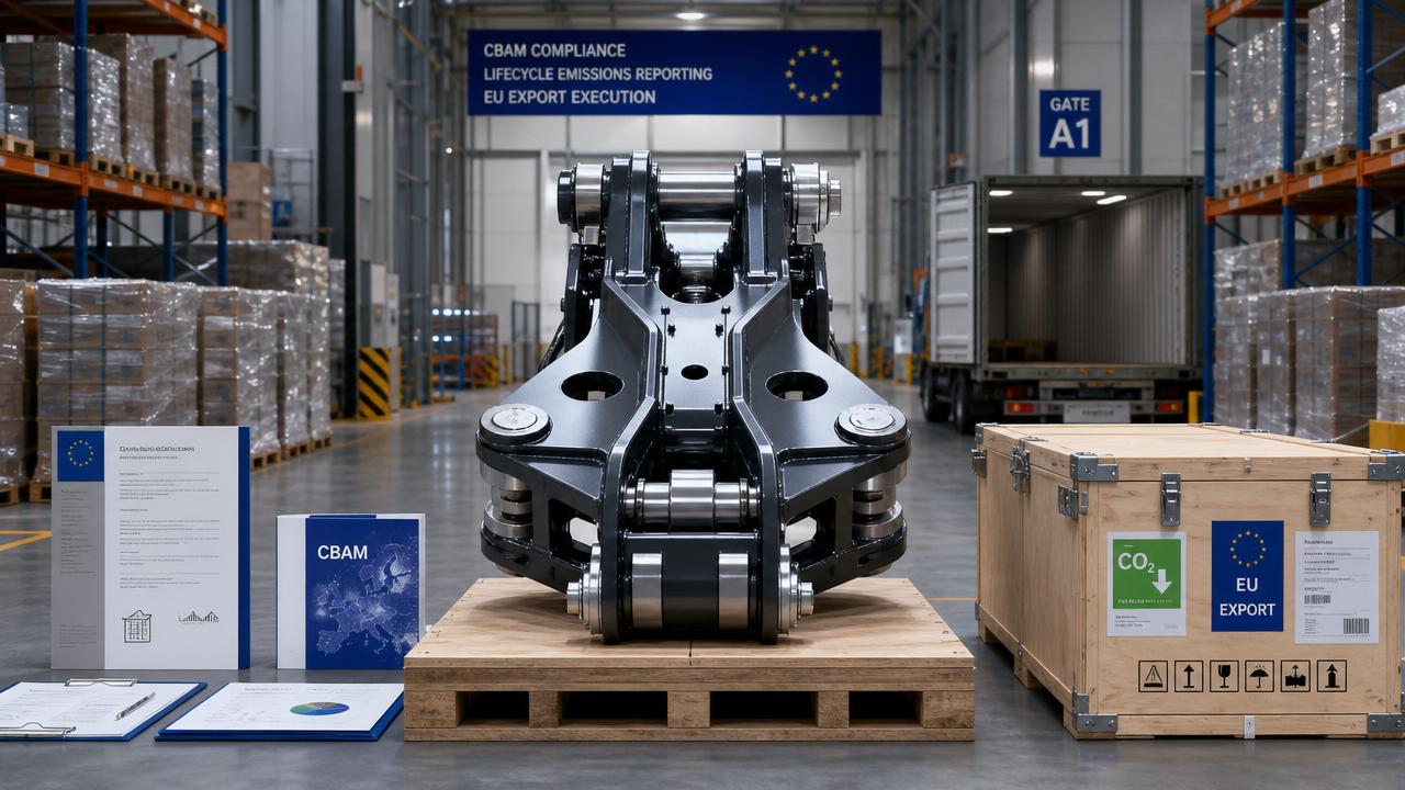 CBAM Settlement Sets €75.36/t for Hydraulic Attachments