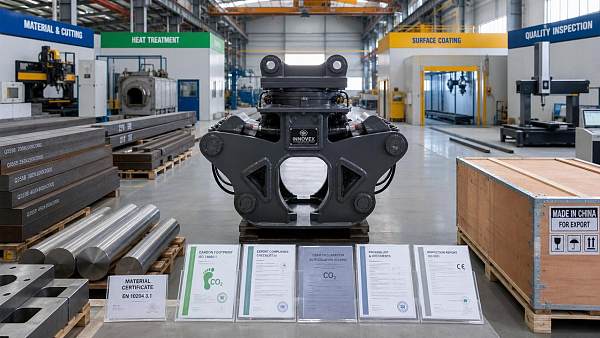CBAM Settlement Pushes Hydraulic Attachments Carbon Reporting